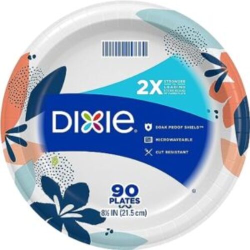 Dixie Paper Plates discounted price on Amazon