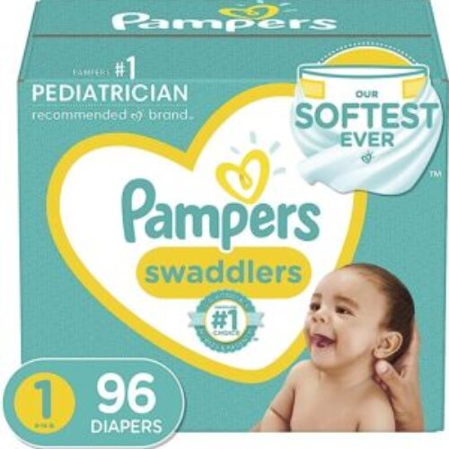 Amazon Deal Alert: Pampers Swaddlers Newborn Diapers Size 1