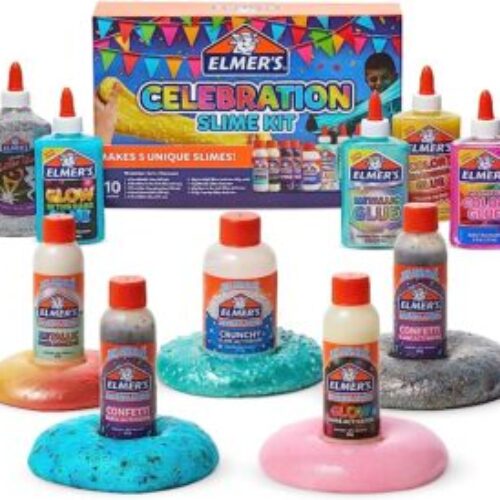 Elmer's Celebration Slime Kit discounted on Amazon