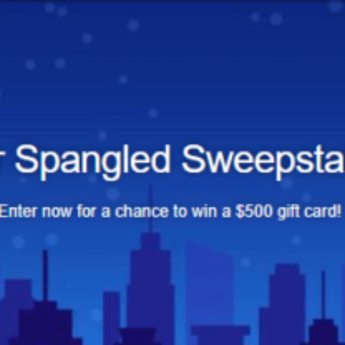 Enter the Star Spangled Sweepstakes