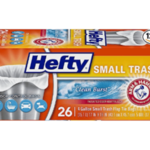 Discounted Deal: Hefty Flap Tie Small Trash Bags