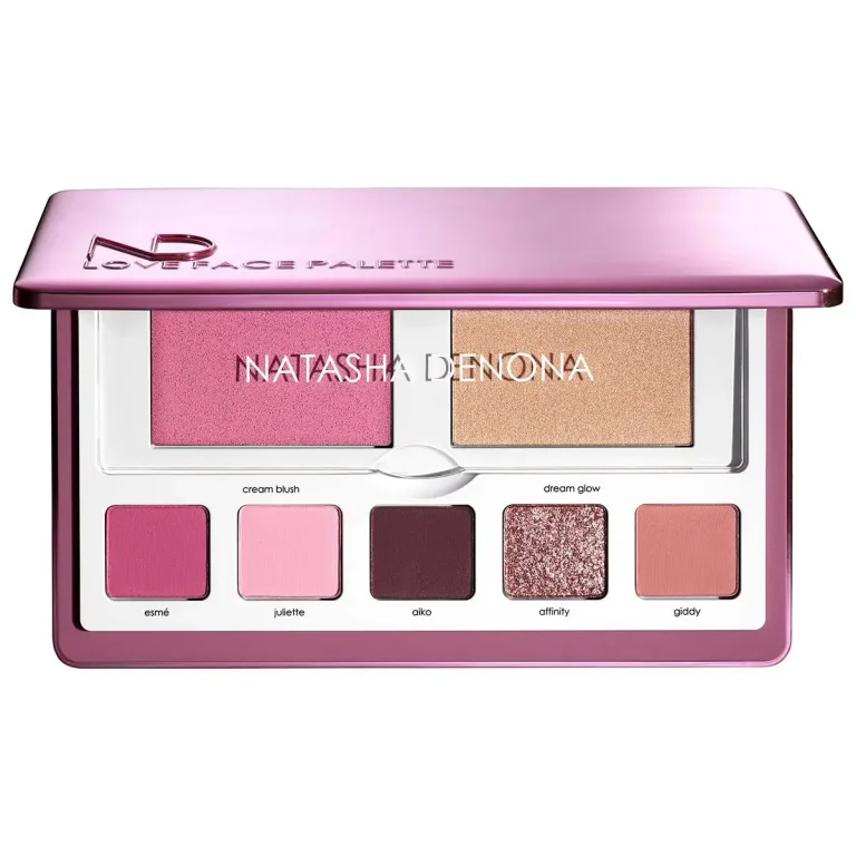 Natasha Denona's Love Face Eyeshadow & Cheek Palette