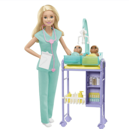 Barbie Careers Baby Doctor Playset for just $13.99