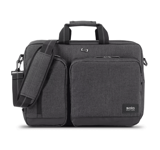 Solo Duane Laptop Briefcase to Backpack Hybrid