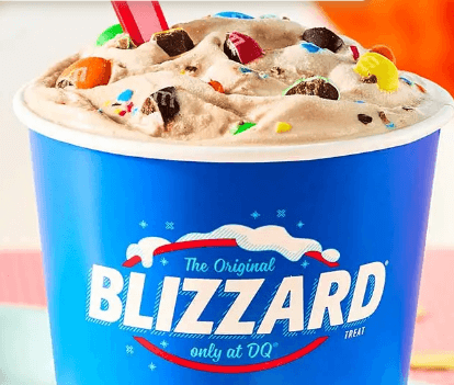 85¢ BLIZZARD Treat!