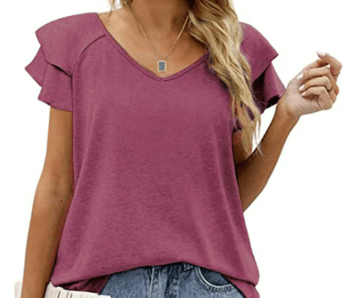 Mengpipi Women's Tops 2023 Summer