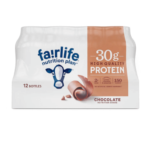 Fairlife Nutrition Plan High Protein Chocolate Shake $24.25,