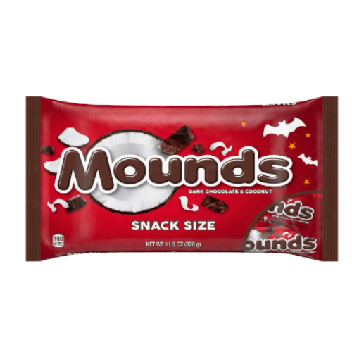 Mounds Dark Chocolate Halloween Candy Bars $3.96