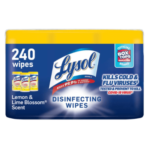 Lysol Disinfectant Wipes just $13.47
