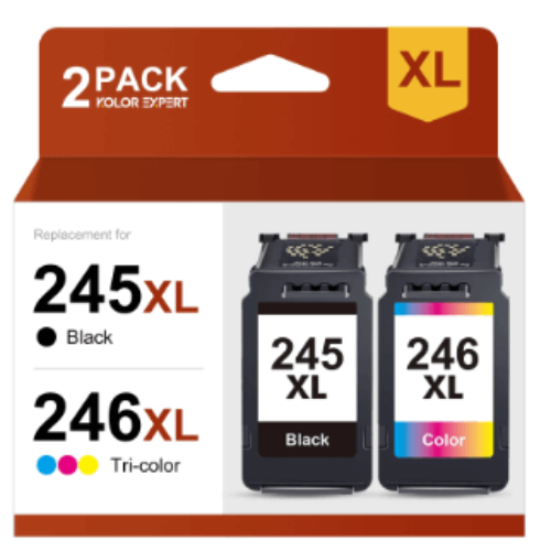 2-Pack Remanufactured Canon 245XL Ink Cartridges $31.26