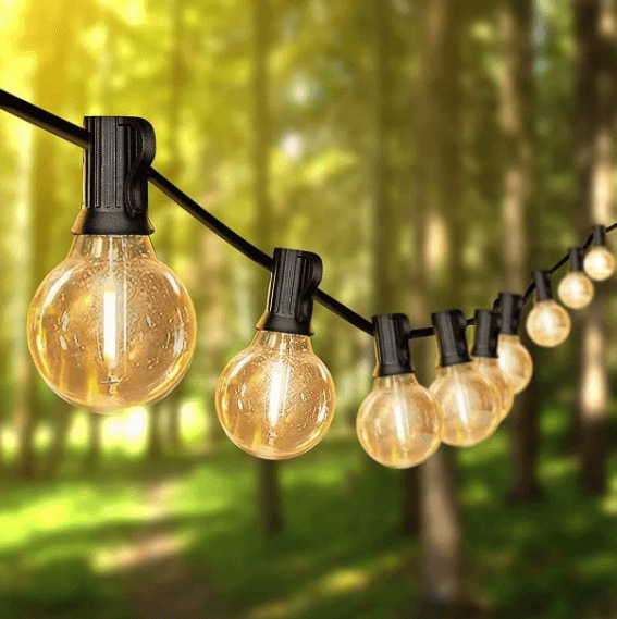 DAYBETTER 100ft Outdoor String Lights