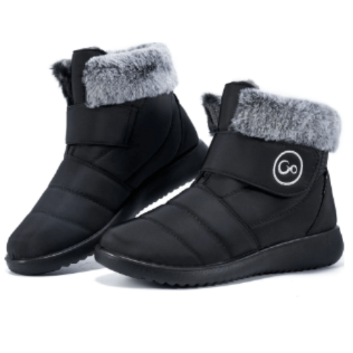 Ecetana Women Snow Slip on Waterproof Boots $26.69