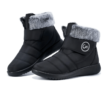 Ecetana Women Snow Slip on Waterproof Boots