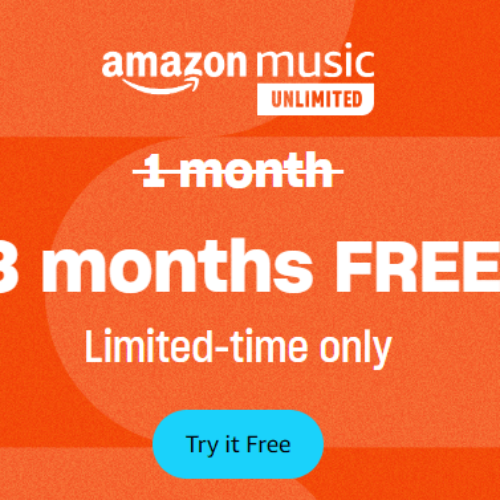 Amazon Music Unlimited's Free Trial