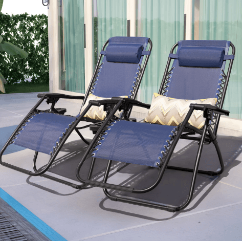 Lacoo's Zero Gravity Patio Chairs