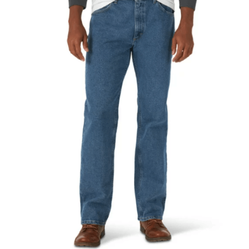 Wrangler Men's and Big Men's Regular Fit Jeans $13.00