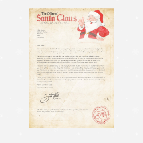Make Christmas Extra Special with Personalized Letters from Santa