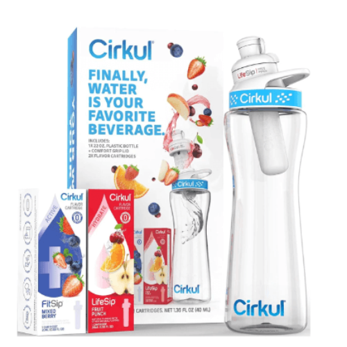 Cirkul 22oz Water Bottle Starter Kit - $15 Walmart Deal