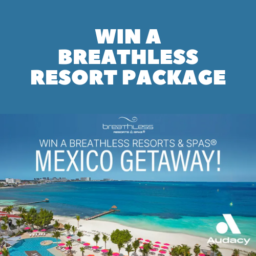 Breathless Resorts Flyaway giveaway