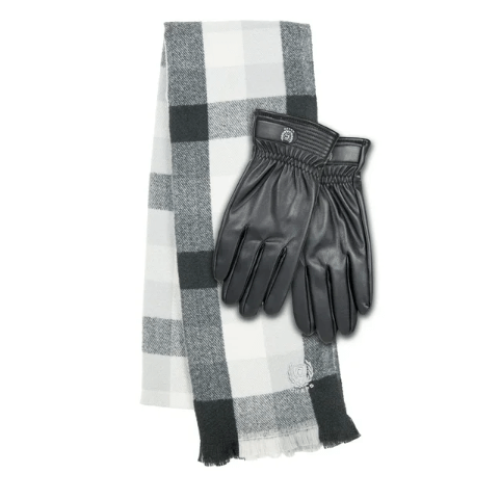Chaps Men's Scarf and Tech Touch Glove Set at Walmart for $14.98