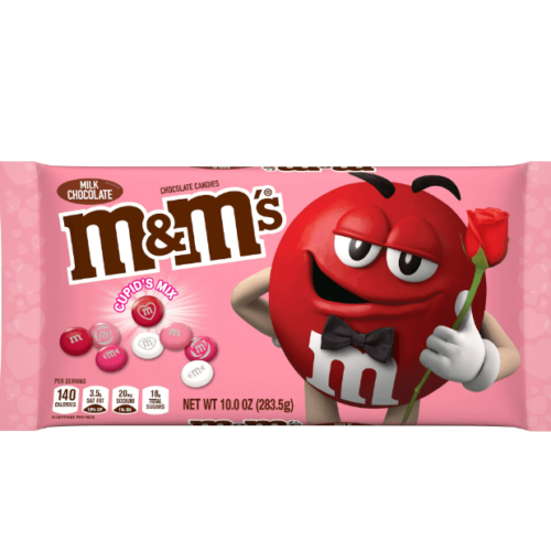M&M's Valentines Day Milk Chocolate Candy Priced at $3.96