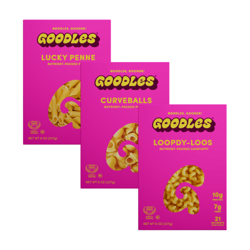 GOODLES' Nutrient-Packed Pasta - Get 100% Cash Back Now