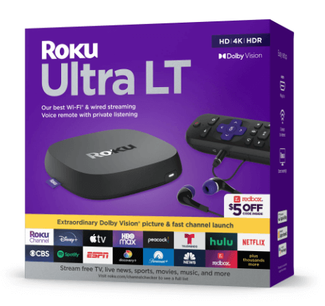 Roku Ultra LT Streaming Device