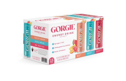 box of Sugar-Free Energy Drinks