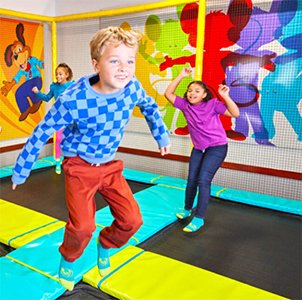 Chuck E. Cheese Trampoline Zone: Free All-Day Jump Pass - Feb 29th