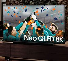 Win an 85" QLED 8K Samsung TV