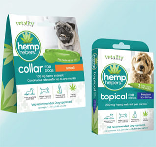 Apply to Try: TevraPet Hemp Helpers Dog Collars or Topical Tubes