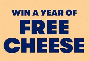 Win a FREE Year Supply of Tillamook