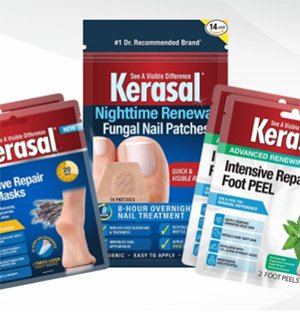 Apply to Try: Kerasal Foot Care and Nail Care Product Samples