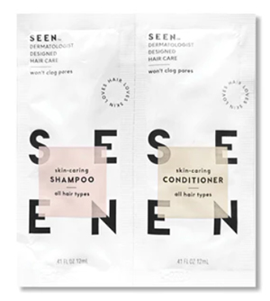 Free SEEN Shampoo & Conditioner Samples