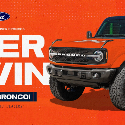 Win a 2024 Ford Bronco