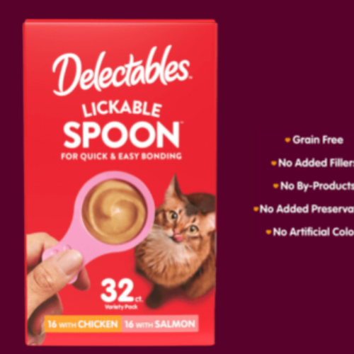 Hartz: Apply to Try Delectables Lickable Spoon Cat Treats
