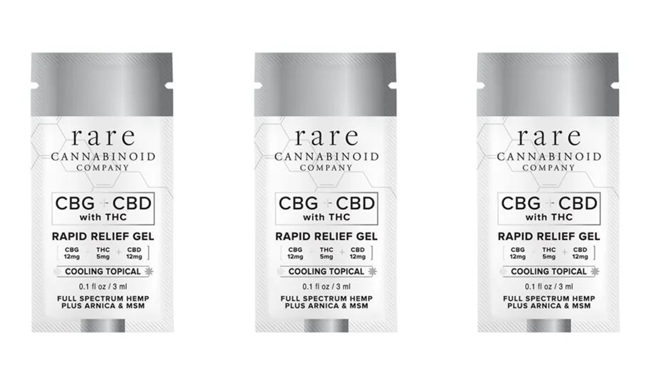 Free CBG, CBD & THC Rapid Relief Gel Sample
