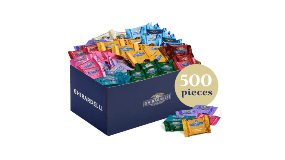 Win a 500-Piece Ghirardelli Chocolate Bundle
