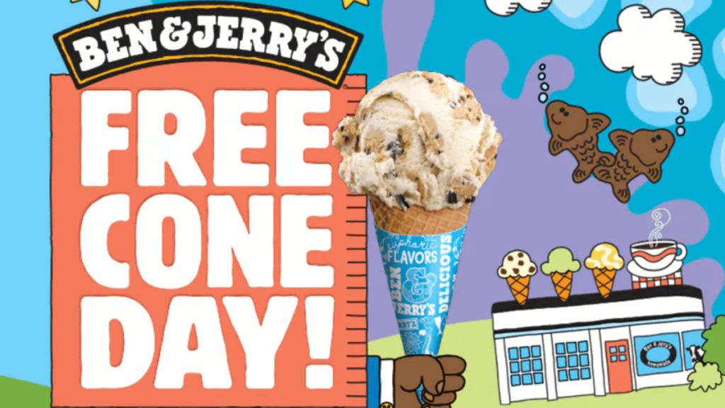 Ben & Jerry’s Free Cone Day Returns Globally on April 8, 2025