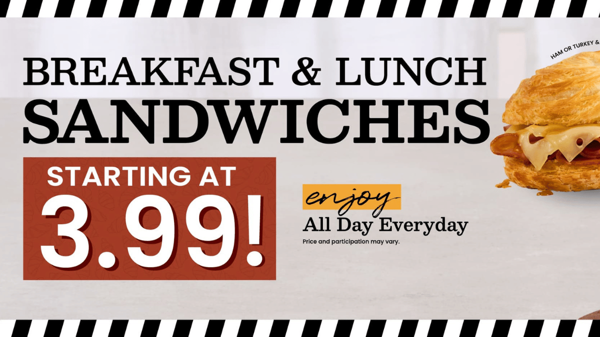 Fresh-Baked Sandwiches Now Starting at $3.99 at Corner Bakery Cafe
