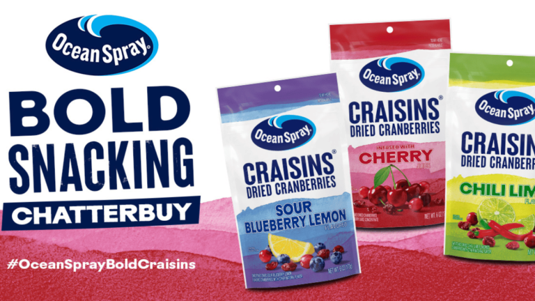 Ocean Spray Offers Free Flavored Craisins® Samples to Ripple Street Members