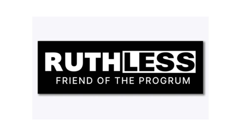 Free Ruthless Bumper Sticker