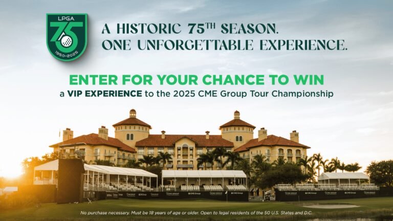 LPGA 75th Anniversary Sweepstakes: Win a Golf Trip to Naples!
