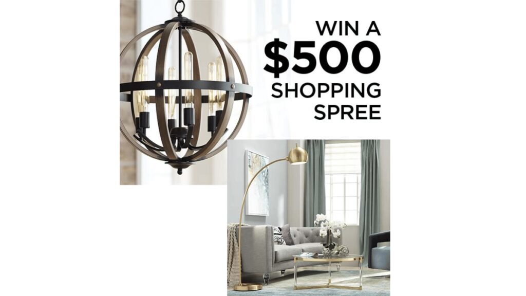 Win a $500 Shopping Spree at Lamps Plus