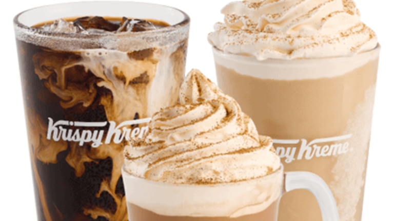 FREE Pumpkin Spice Doughnut & Pumpkin Spice Latte with Purchase Krispy Kreme