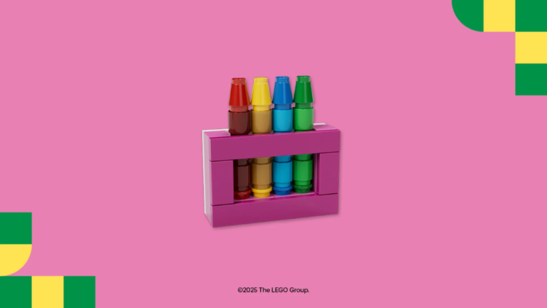 Free LEGO Crayons model Build at LEGO stores on August 24