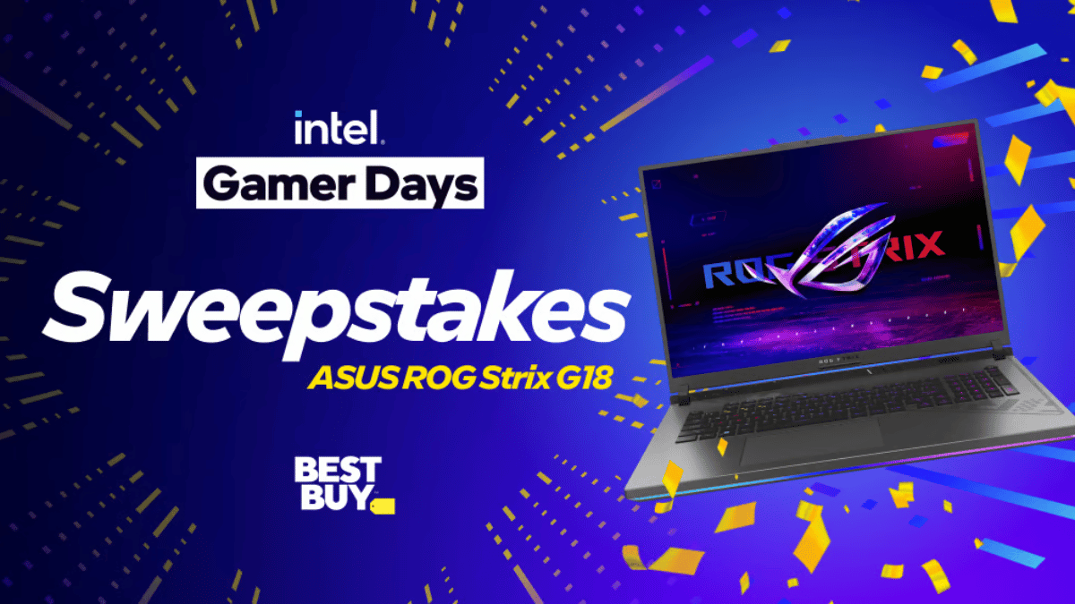 Win Big with Intel® Gamer Days 2025 Sweepstakes!