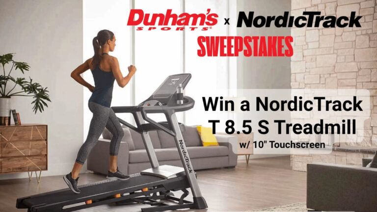 Win a NordicTrack Treadmill!