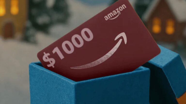 Win a $1000 Amazon Gift Card!