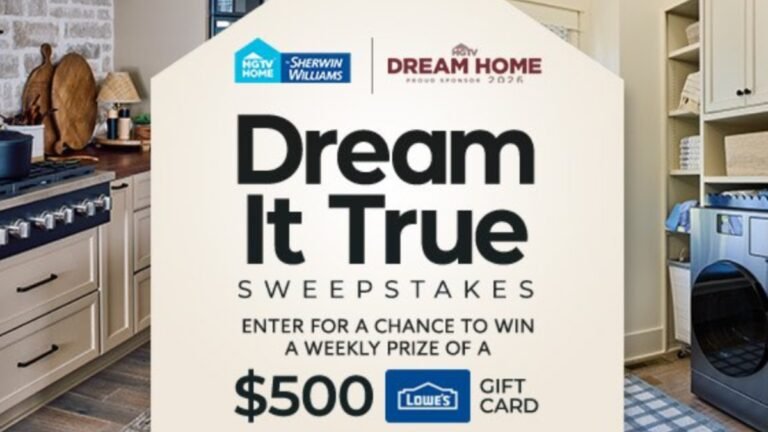 Win a $500 Lowe's Gift Card!